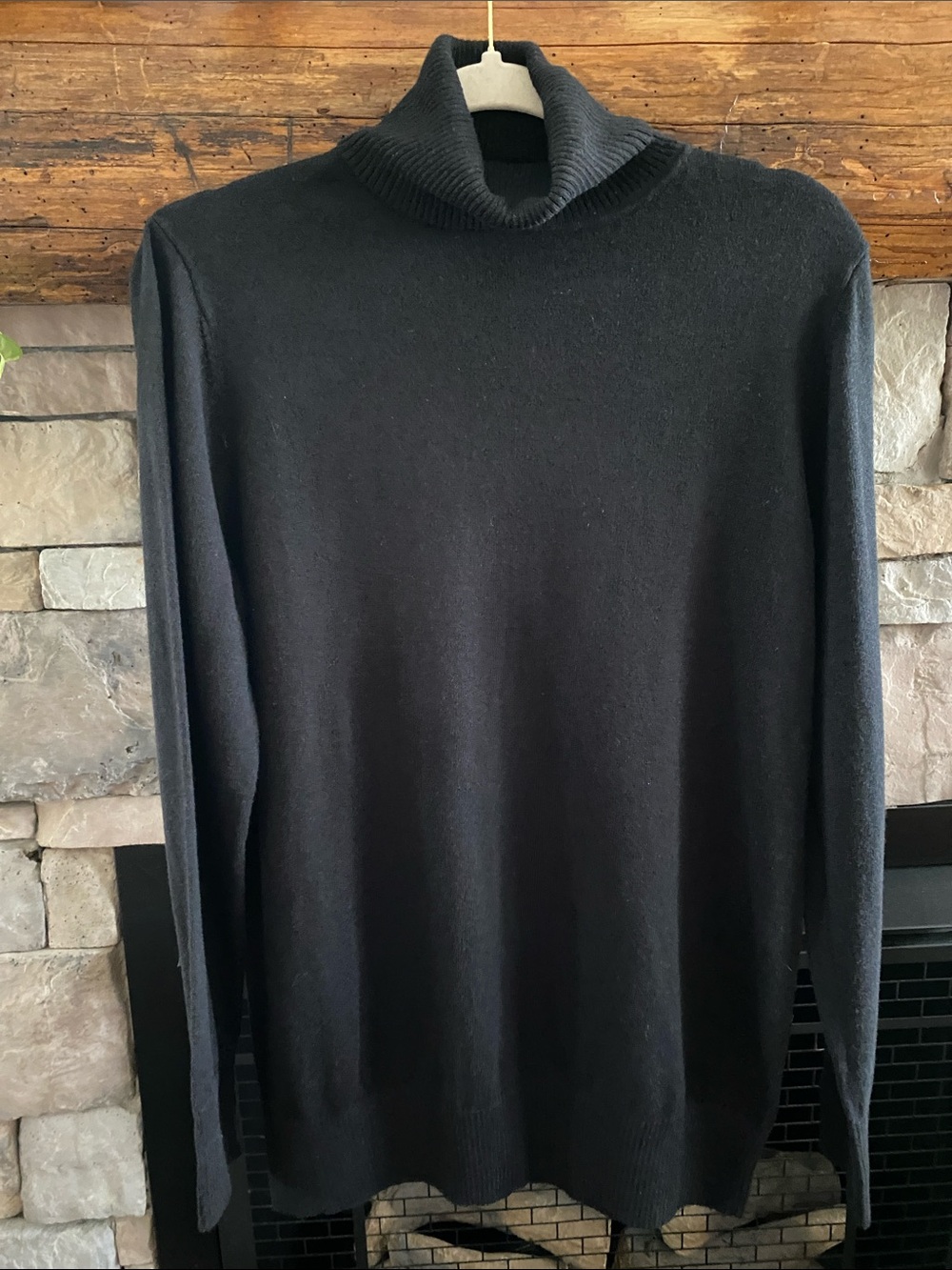 L.L. Bean Black Women's Turtleneck Sweater